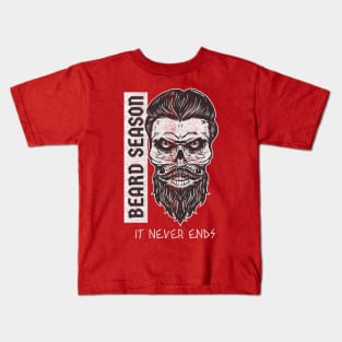 Beard season Kids T-Shirt